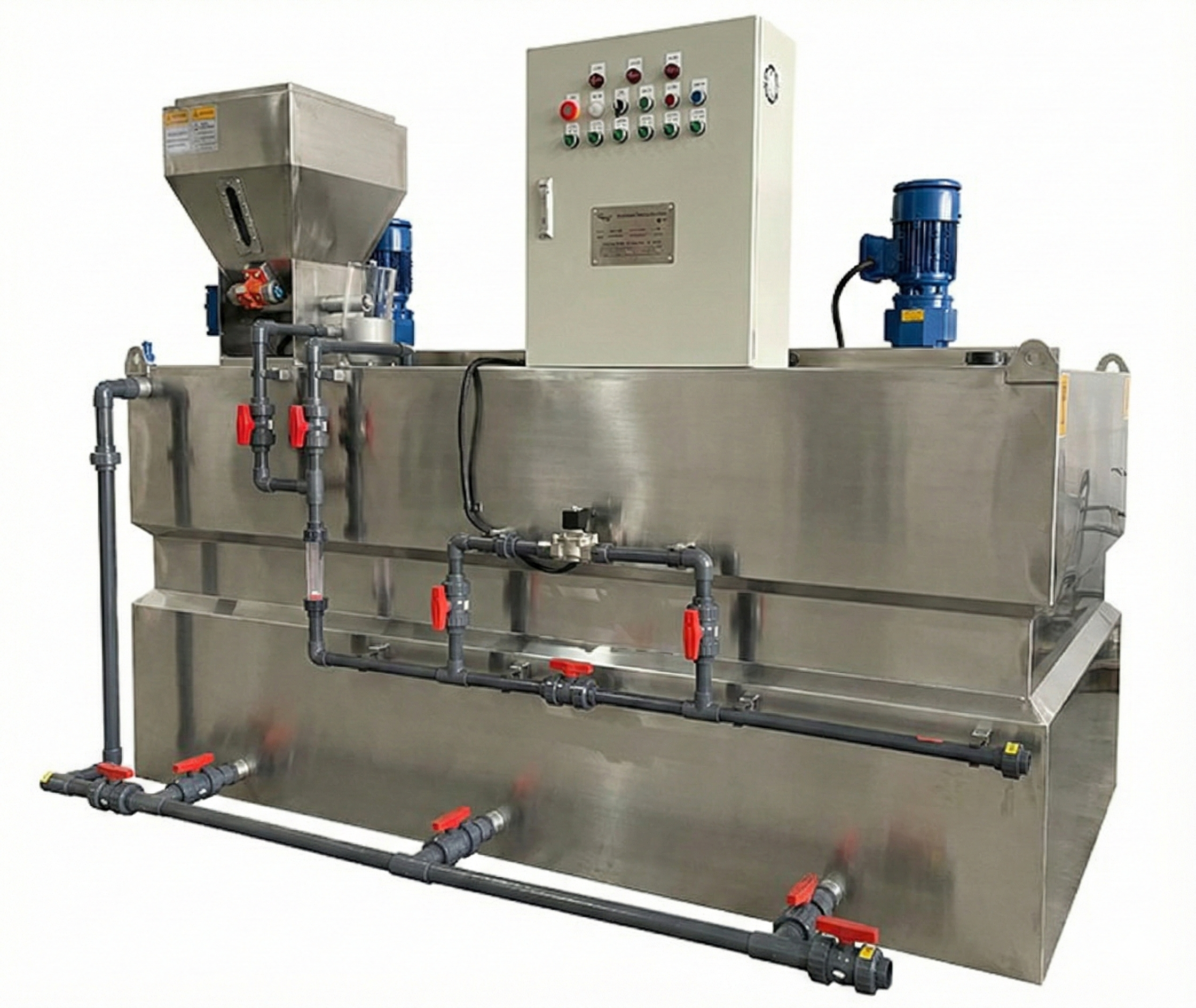 Sistema de Dosificación de Polímero Industrial