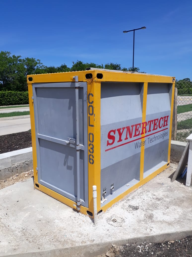 Planta contenedorizada para tratamiento de aguas residuales y agua potable COD 036: OSCAR LAGUNA
