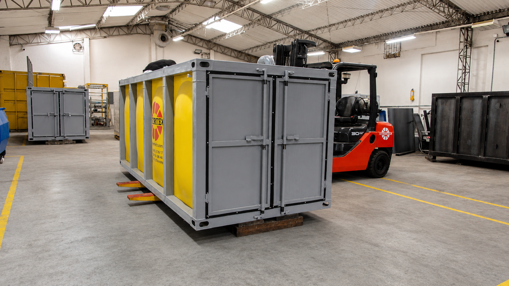 Planta contenedorizada para tratamiento de aguas residuales y agua potable COD 038: AGRORIEGOS