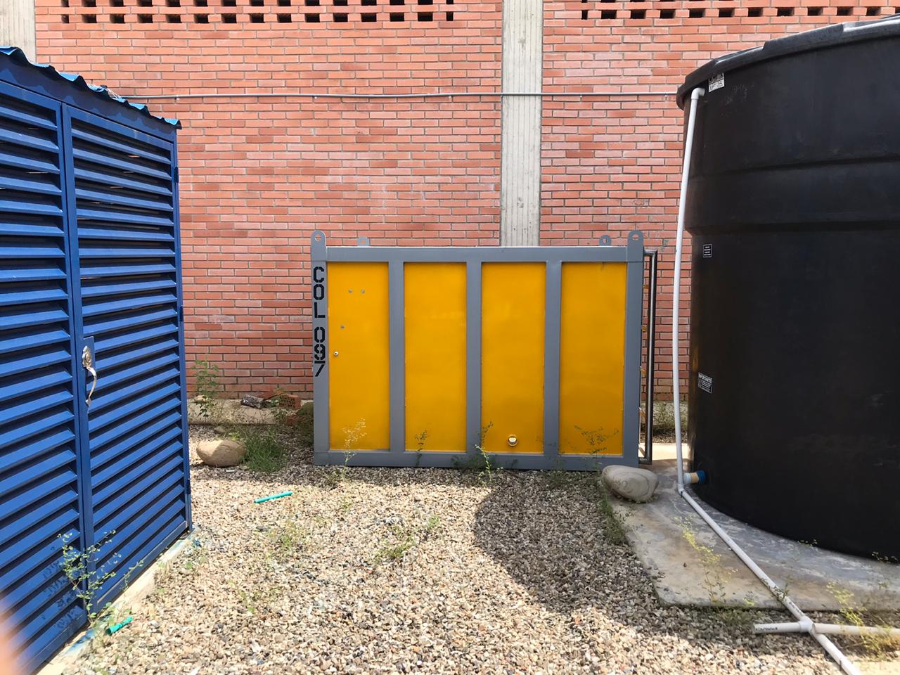 Planta contenedorizada para tratamiento de aguas residuales y agua potable COD 097: SAFETY