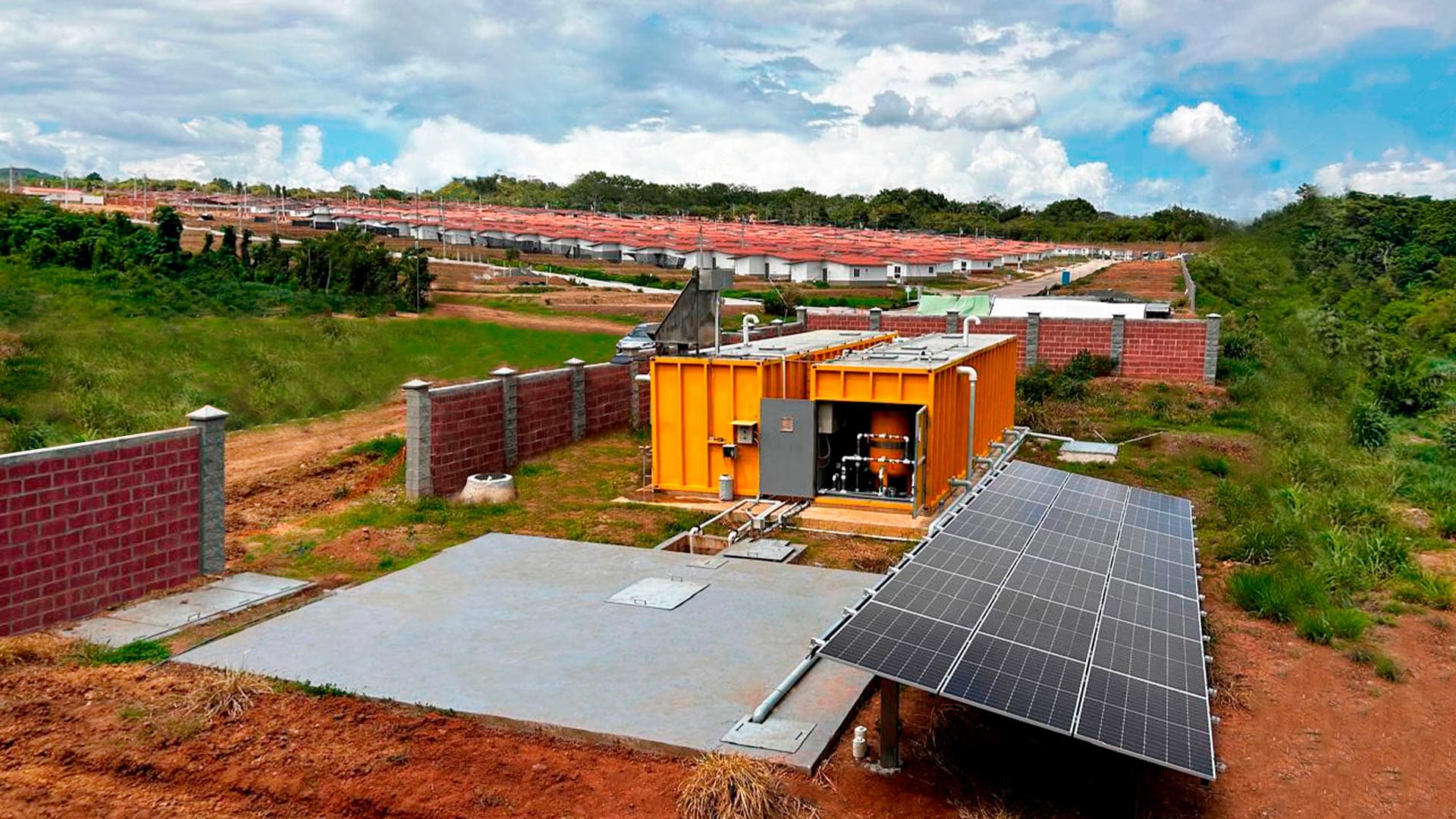 Planta contenedorizada para tratamiento de aguas residuales y agua potable COD 259: VERONA ACUAGREEN
