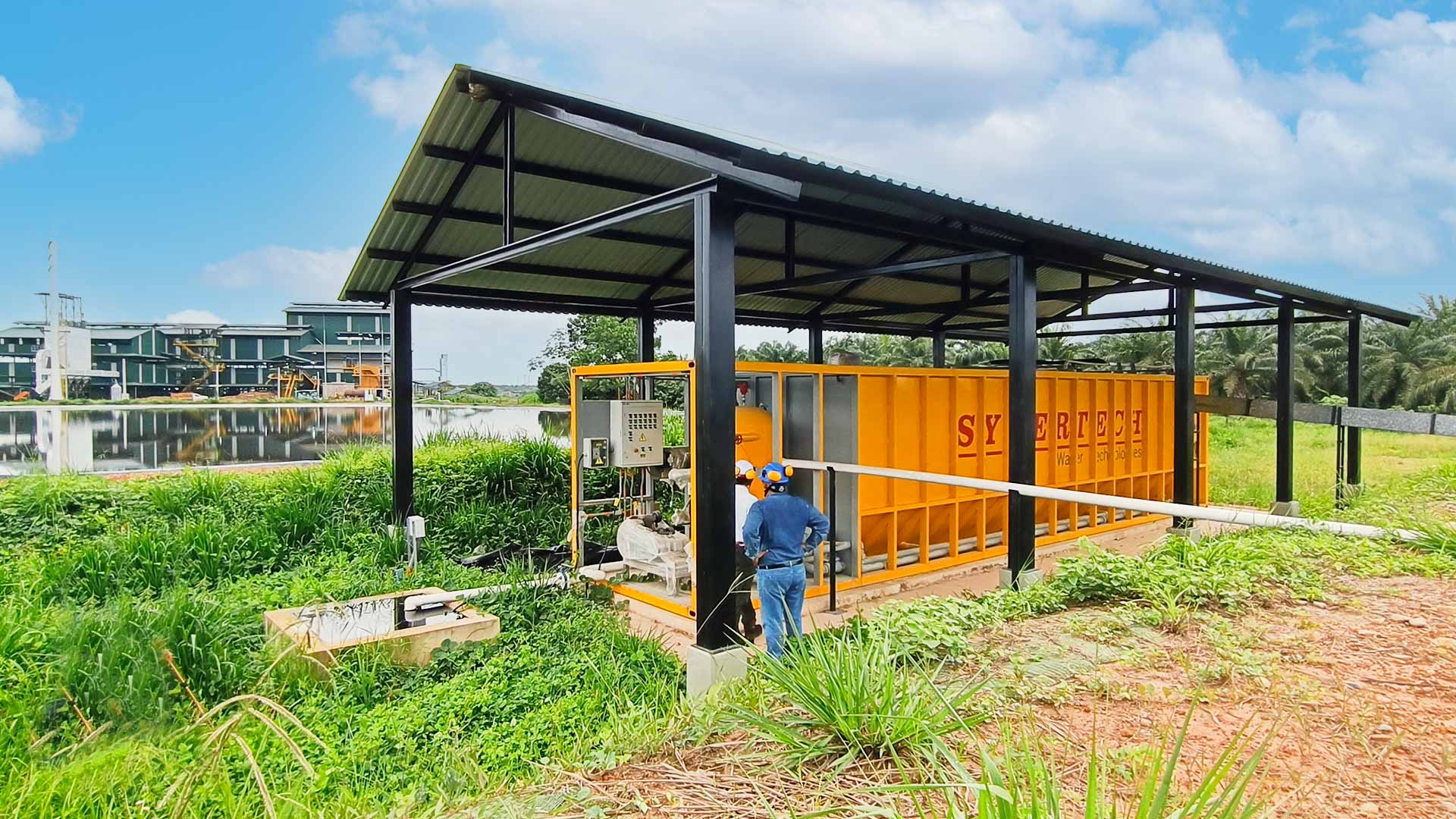 Planta contenedorizada para tratamiento de aguas residuales y agua potable COD 301: SIGRA
