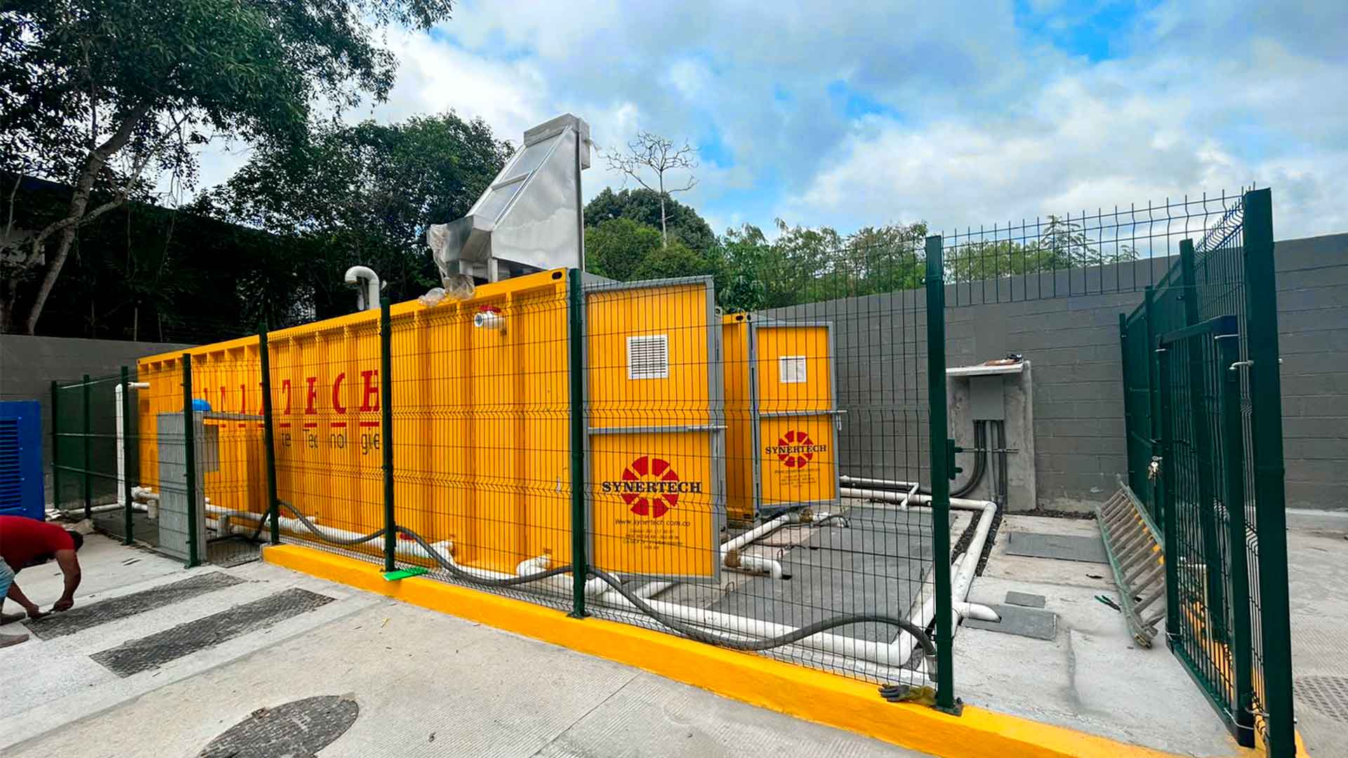 Planta contenedorizada para tratamiento de aguas residuales y agua potable COD 309: AMITIE