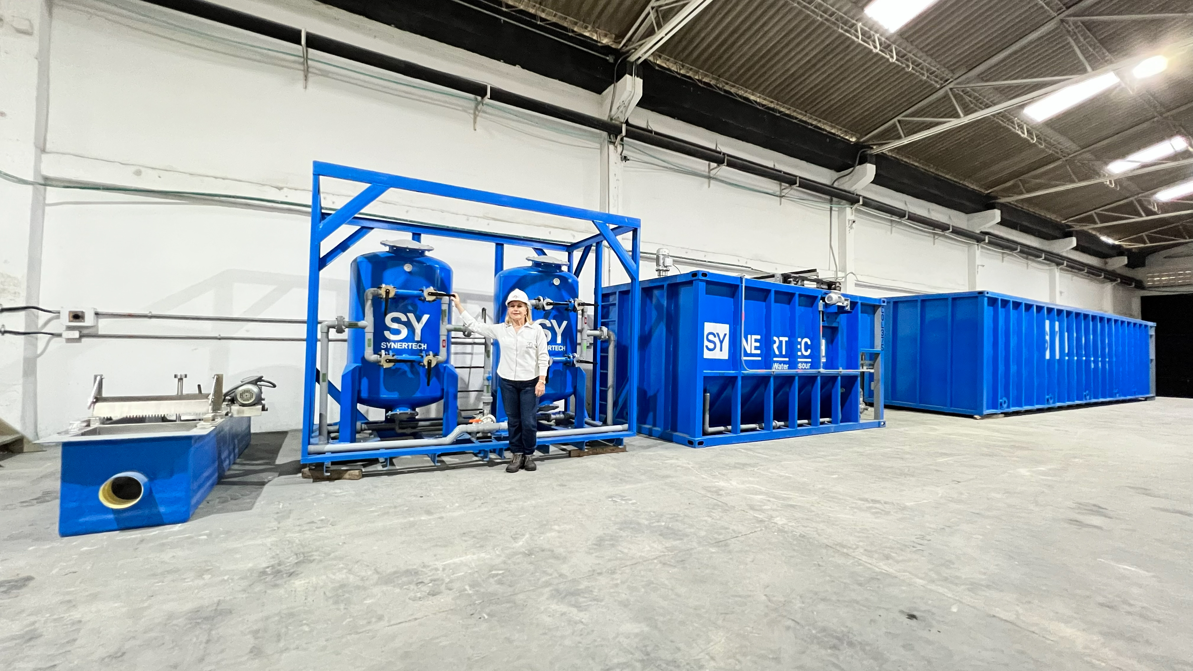 Planta contenedorizada para tratamiento de aguas residuales y agua potable COD 374 - 375 - 376 - 377: SQA INGENIERÍA