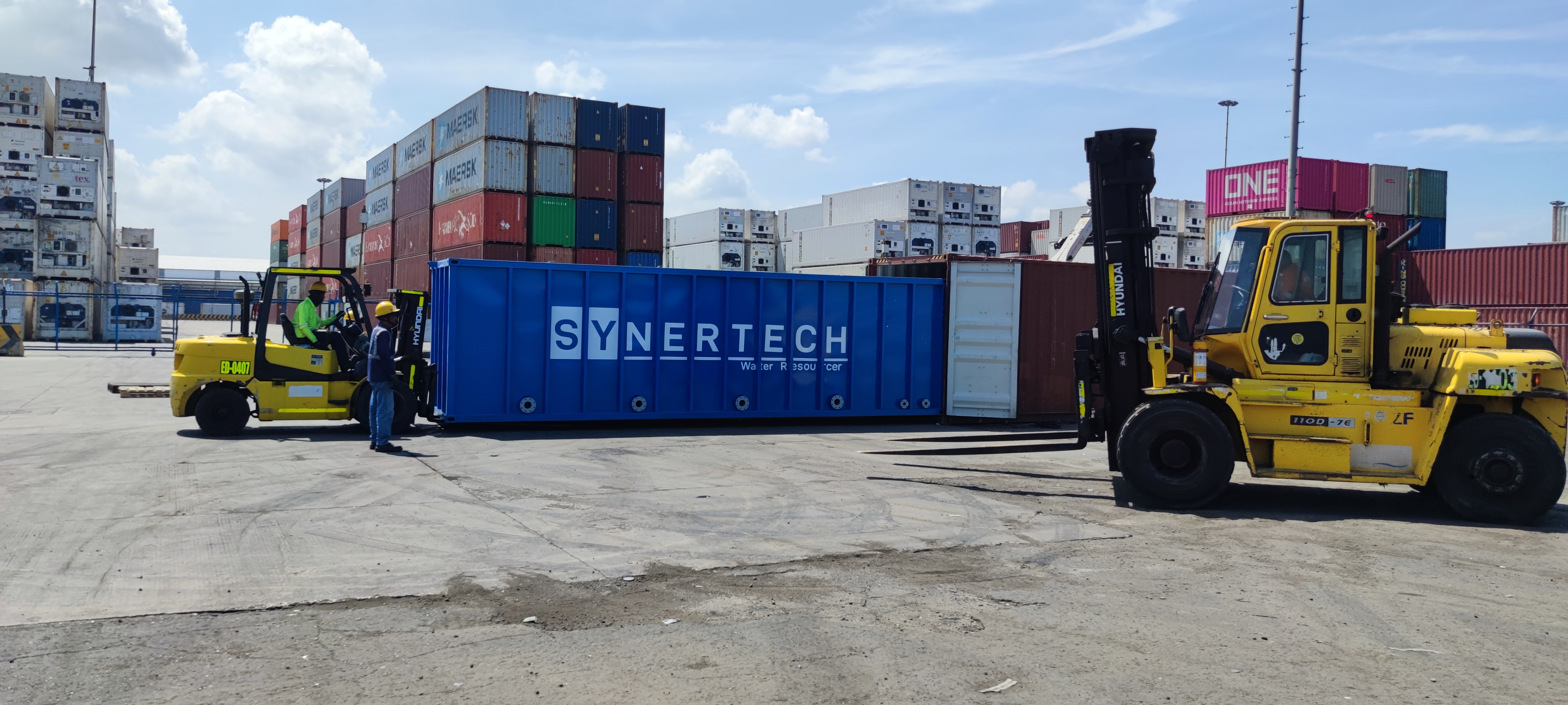 Planta contenedorizada para tratamiento de aguas residuales y agua potable COD 400: COMERCIAL ESCOBAR PORTILLO