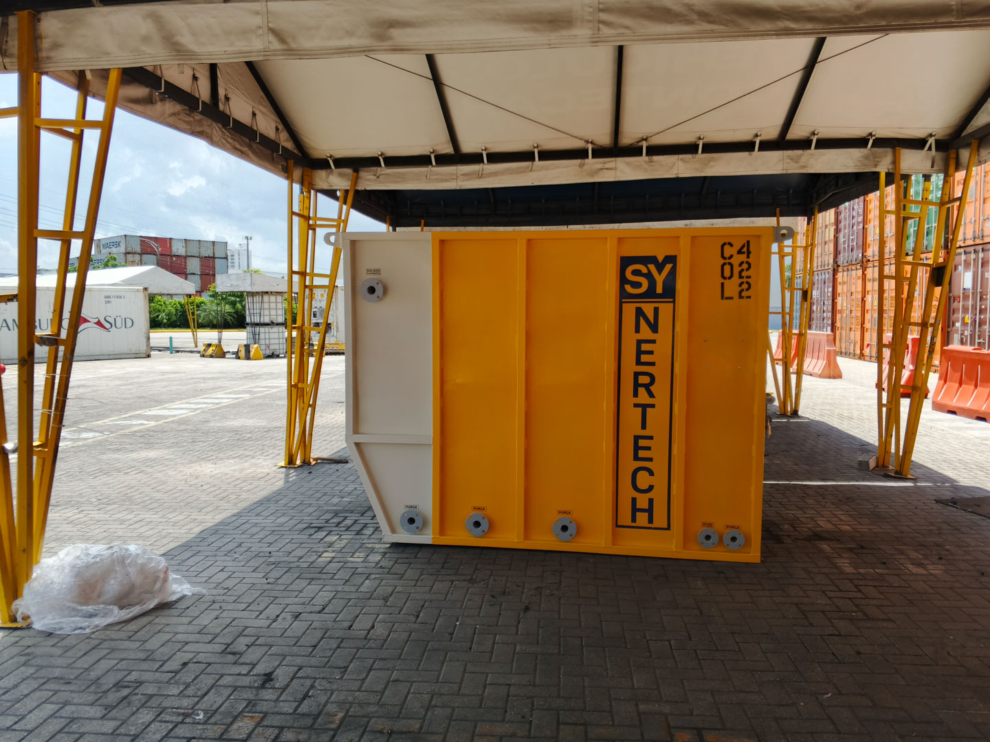 Planta contenedorizada para tratamiento de aguas residuales y agua potable COD 422: MARVIRJIM