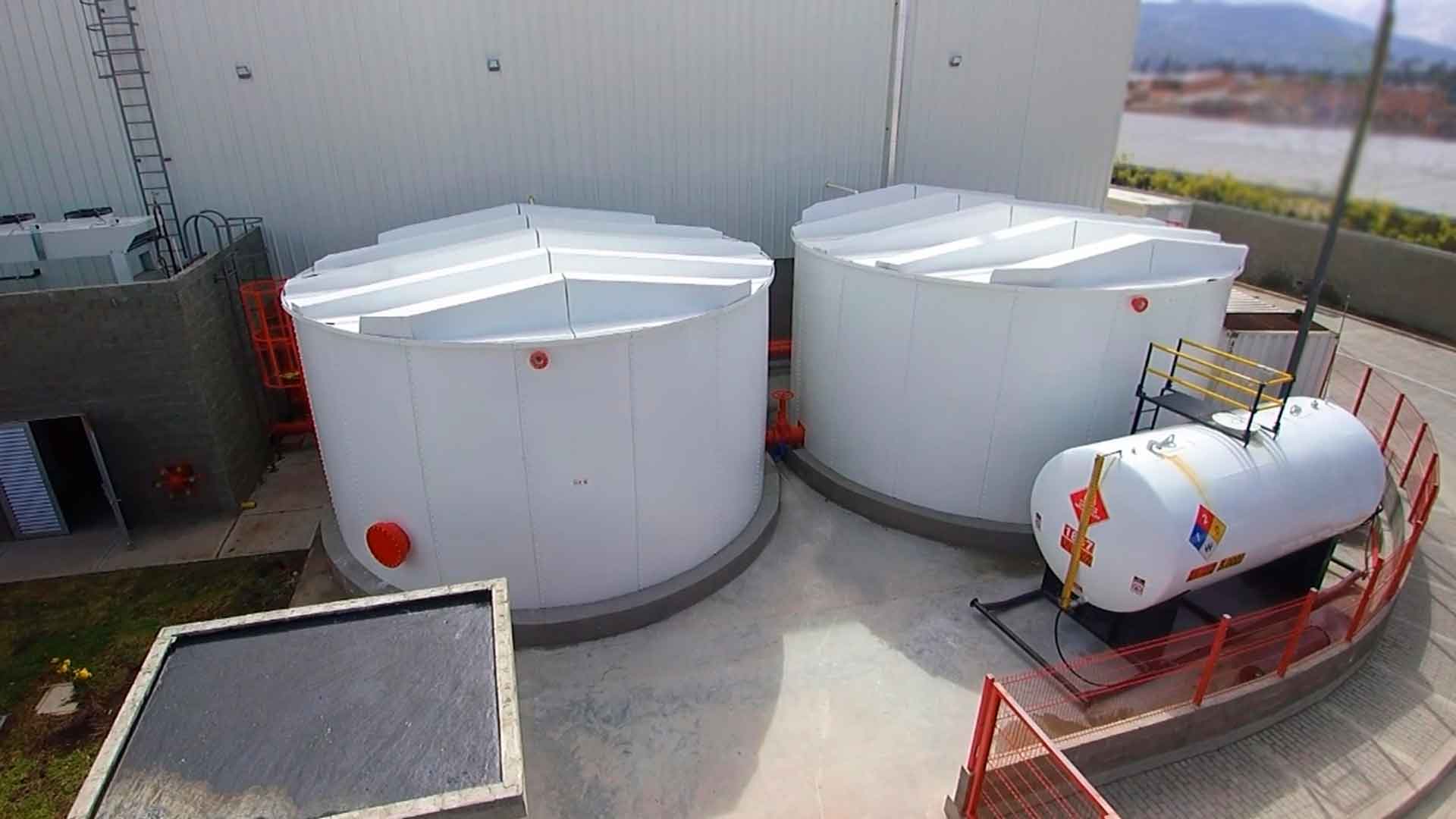 Tanques modulares para almacenamiento de agua y procesos industriales: Colpatria2