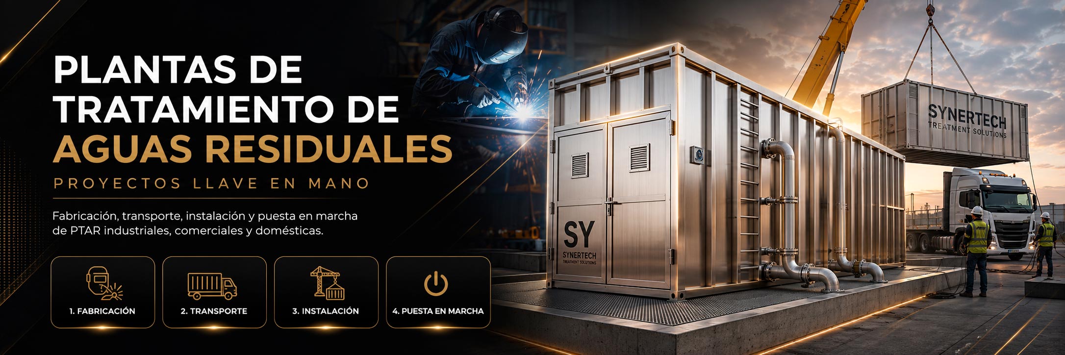 Plantas de Tratamiento de Aguas Residuales | Synertech