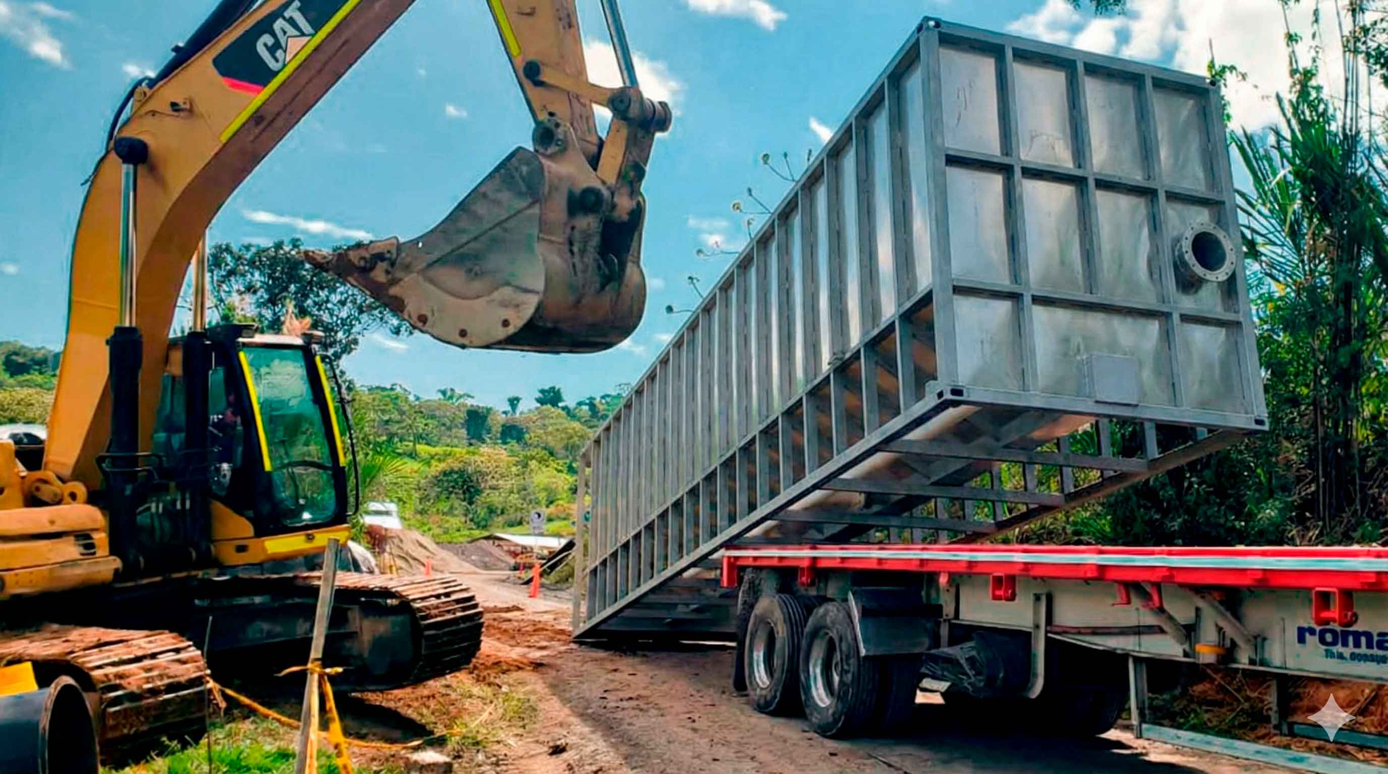 CLEARBOX planta compacta para eliminación de contaminantes específicos en minería