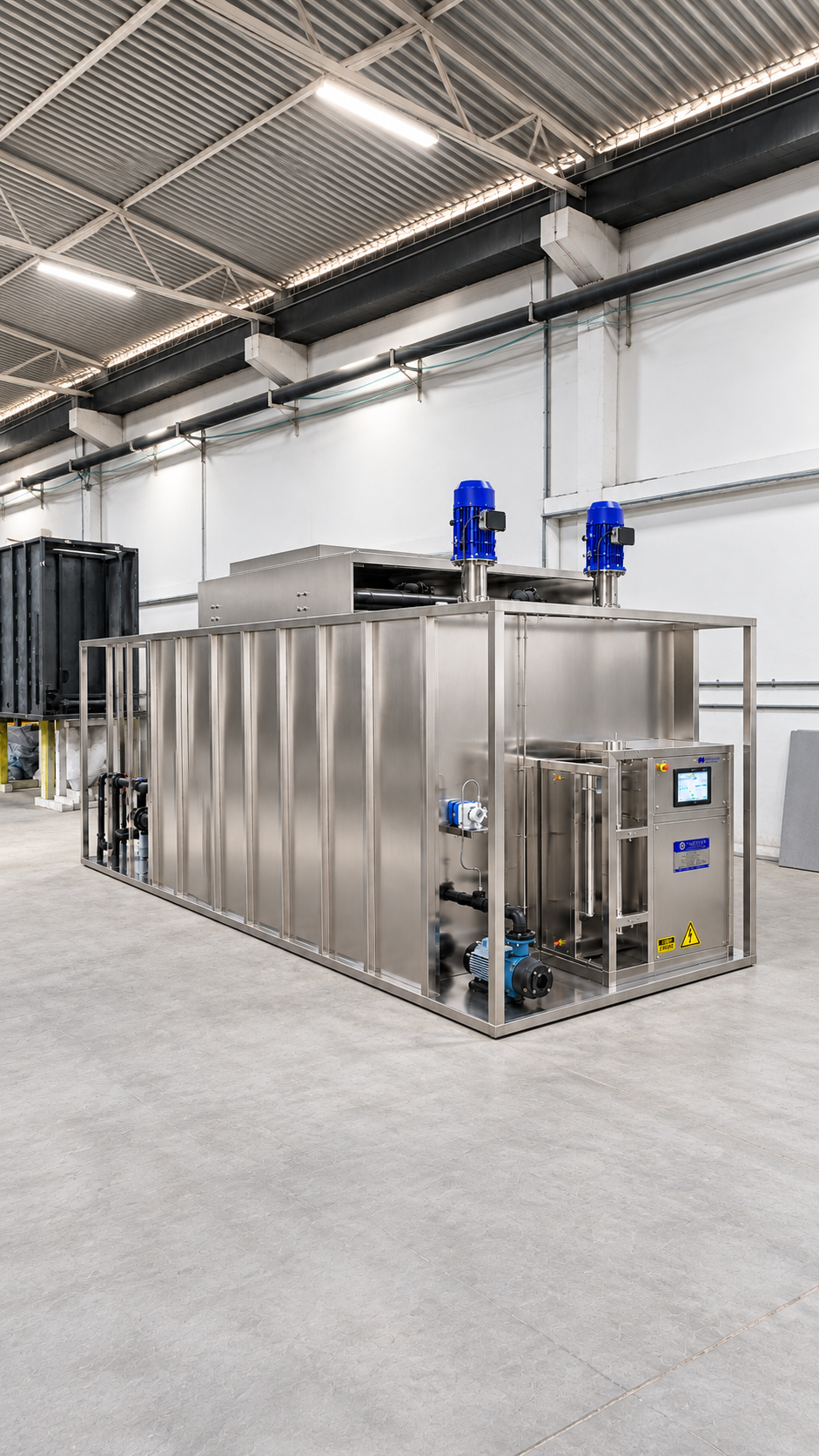 Planta Oxidaf con sistema DAF y oxidación avanzada para aguas residuales industriales